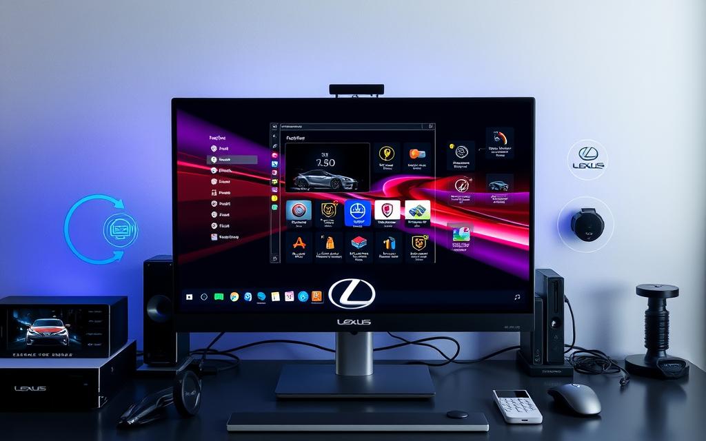 desktop computer compatibility with Lexus software