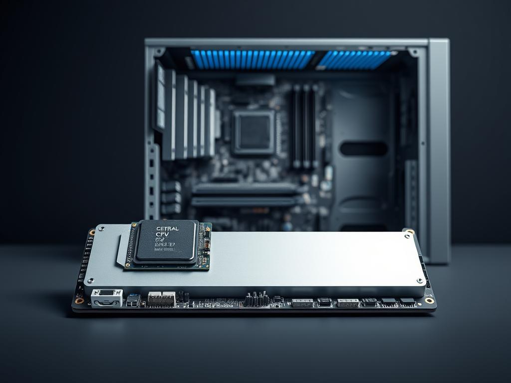 what are the two main parts of a computer system